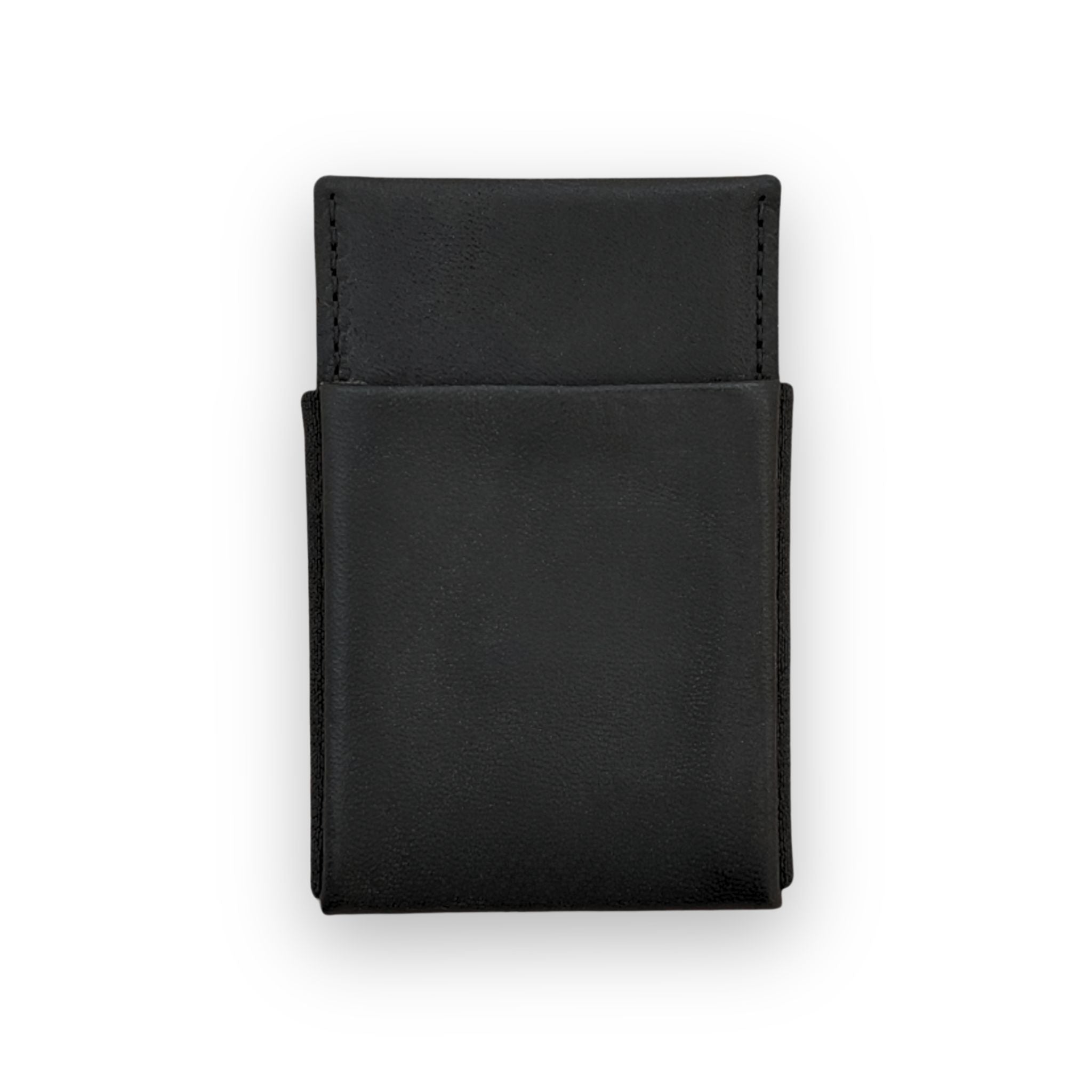 Portemonnaie slim Wallet aus Leder in Schwarz - CANARD Essentials