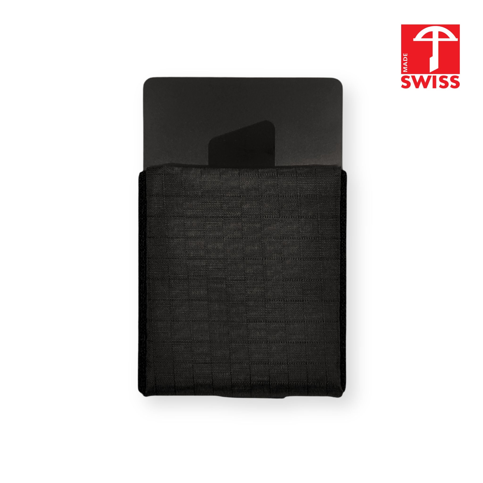 Portemonnaie Ultralight mit Platz für Karten, Geldscheine und Münzen in Schwarz - CANARD Essentials